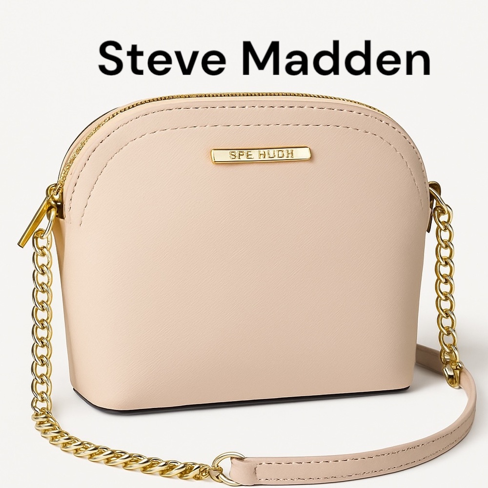 Steve Madden Cream Crossbody Bag